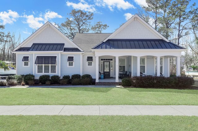 Scenic waterfront views near the Anchors Bend community in Wilmington North Carolina