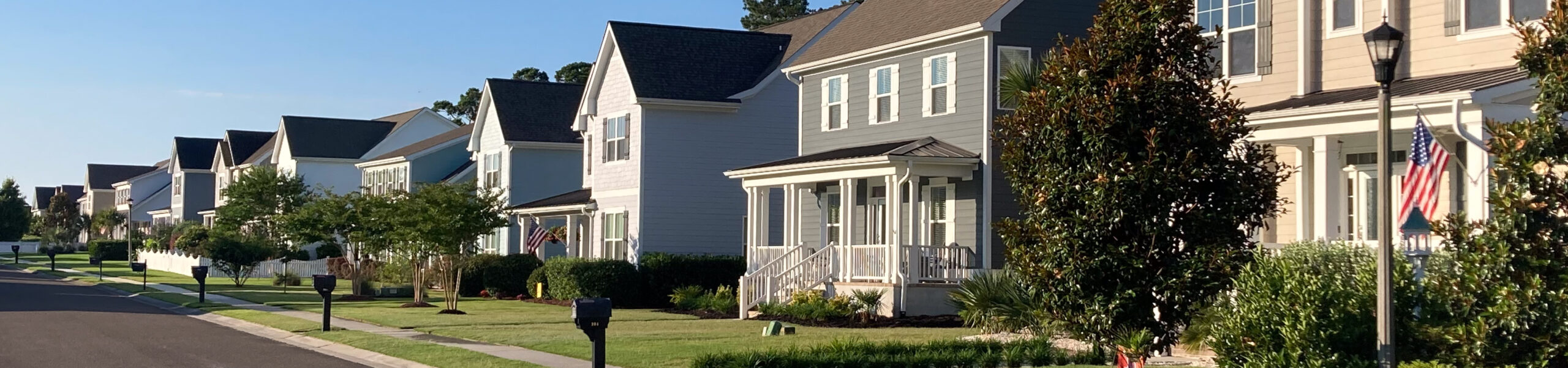 Anchors Bend community homes in Ogden area of Wilmington NC