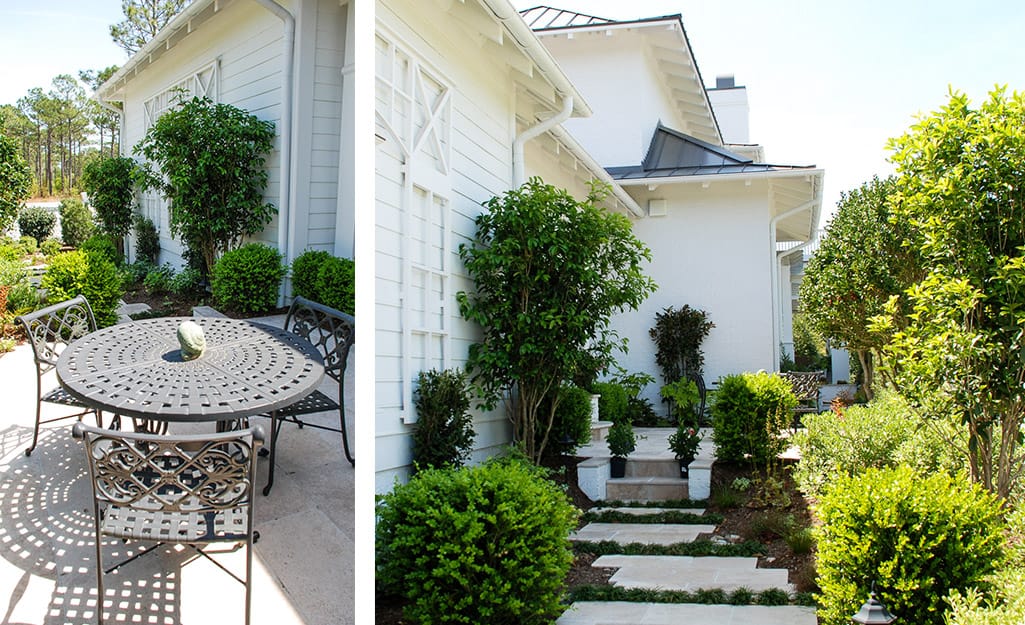 Beautiful landscaping and Southern architecture in Autumn Hall Wilmington NC
