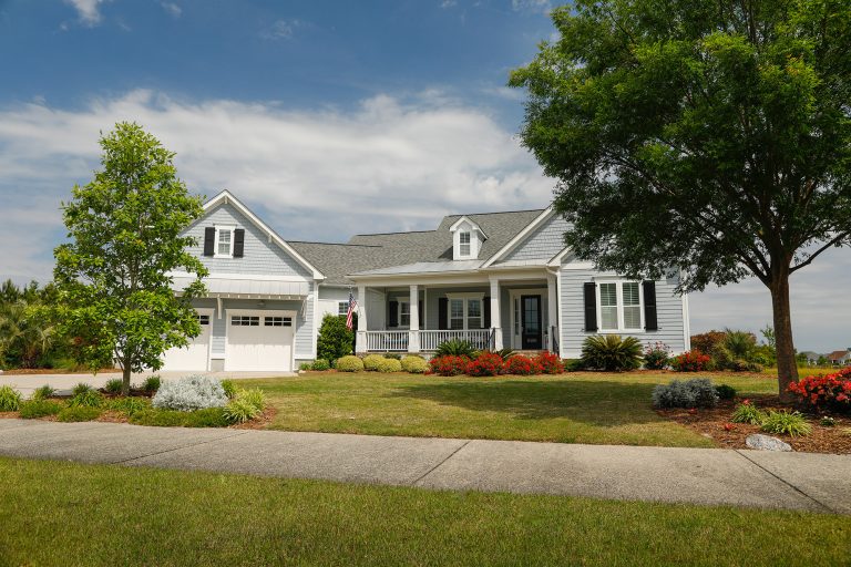 Beautiful golf course and community amenities at Compass Pointe near Wilmington NC
