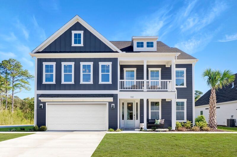Attainable new construction townhomes at Indigo at Abbey Preserve near Wilmington NC