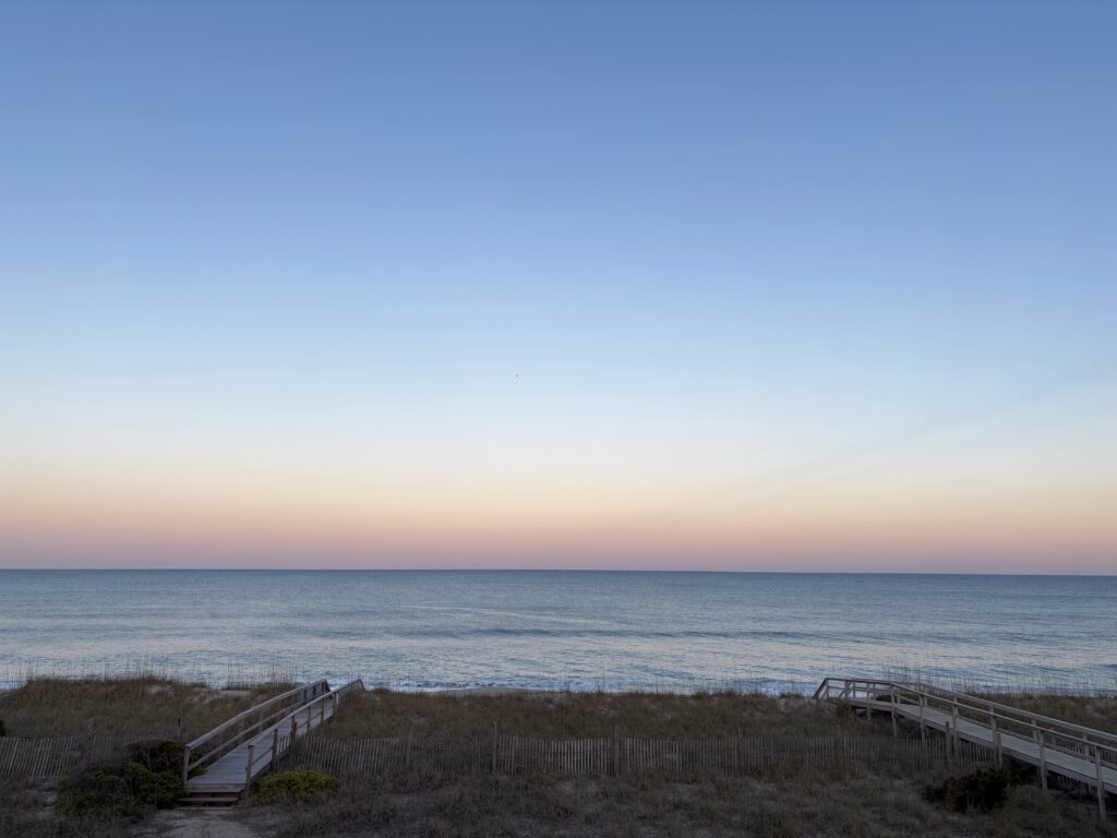 Kure Beach North Carolina in spring 2025