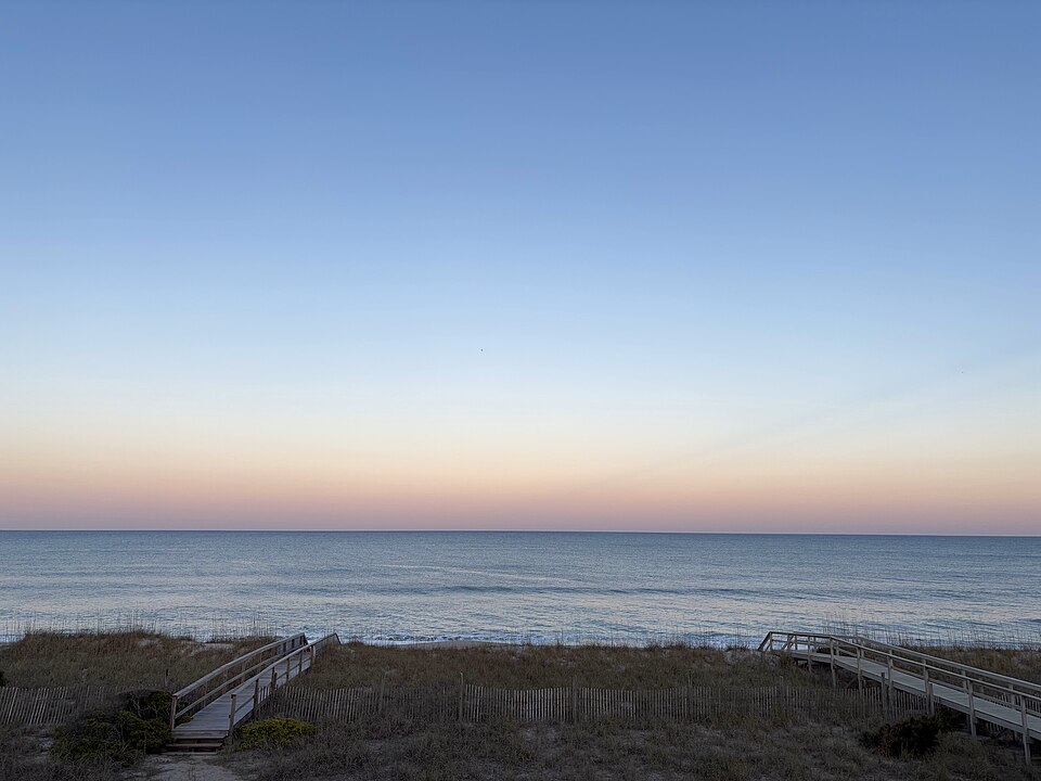 Kure Beach Pier in New Hanover County