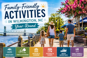 Family fun by the Wilmington waterfront