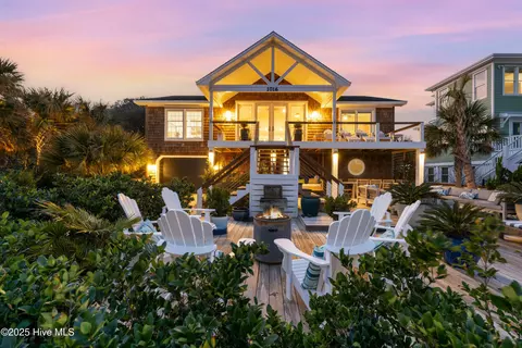 Beachfront home at Kure Beach, NC