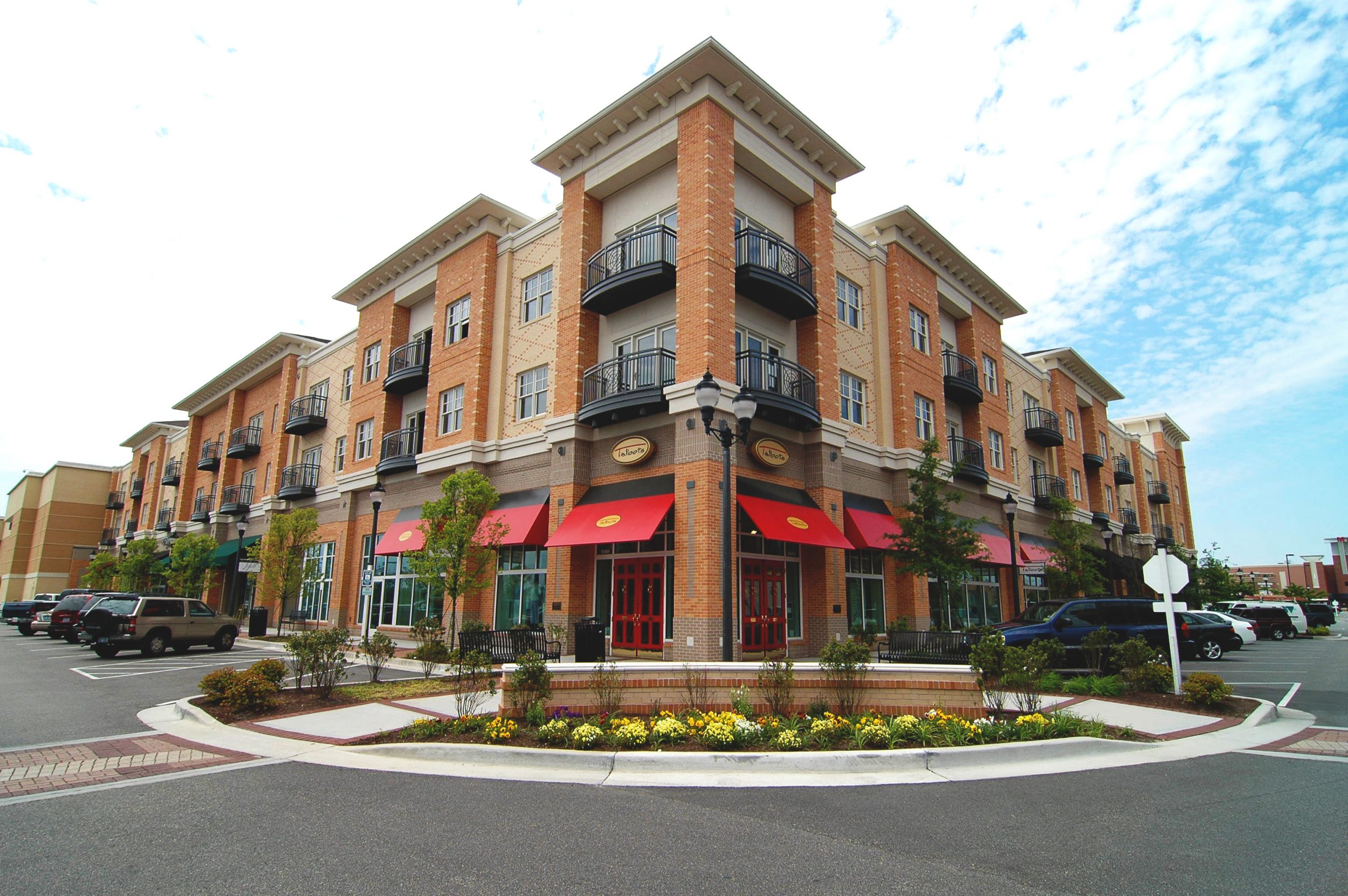 Shops and residences at Mayfaire, Wilmington NC