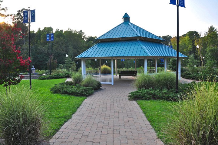 The gazebo at Main Street Park in downtown Rolesville
